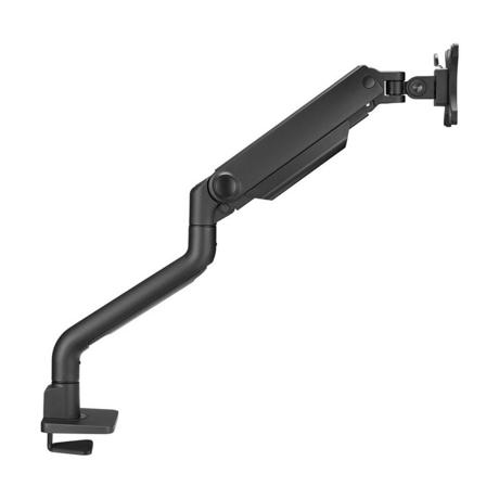 Suport monitor de birou Neomounts Next One DS70S-950BL1; pentru display-uri cu diagonale 17"-49", sistem de prindere VESA 75x75~100x100, greutate maxima suportata 18kg, full motion, tilt +/-90°, swivel +/-90°, rotate +/-90°, distanta fata de perete 11.9 - 65.6 cm; gas spring; culoare negru. Garantie