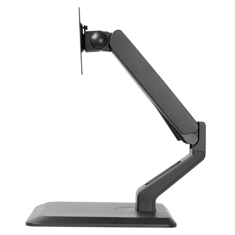 Suport monitor de birou Neomounts FPMA-D885BLACK; pentru display-uri cu diagonale 15"-32", sistem de prindere VESA 75x75~100x100, greutate maxima suportata 10kg, full motion, tilt +180°, swivel +80°, rotate +360°; gas spring; culoare negru. Garantie 5 ani