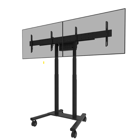 Bara pentru adaugarea unui ecran in plus Neomounts by Newstar compatibila cu FL55-875BL1 si WL55-875BL1, pentru display-uri 42"-65", suporta pana la 50 kg pe ecran, VESA min. 100x100, VESA max. 800x400, negru