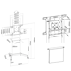 Stand mobil de podea, Neomounts by Newstar NS-M1250BLACK