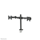 Neomounts by Newstar full motion dual desk mount (grommet) for two 10- 27" monitor screens