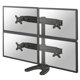 Suport cvadruplu monitor de birou Neomounts FPMA-D700DD4