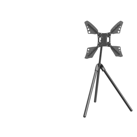 Suport tripod portabil de podea pentru TV plat/curbat Barkan, 13" - 83", VESA 600x400mm, Max 50kg, Negru DTP410