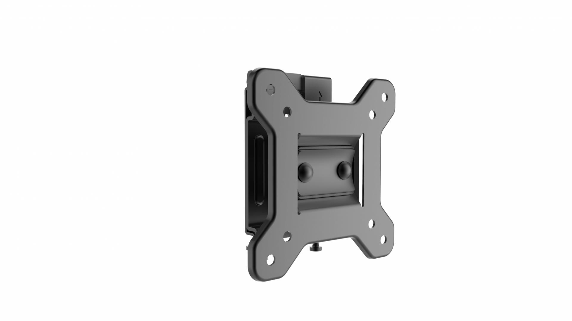 Suport TV de perete Serioux TV22T, Reglabil, 10-24'', VESA 100x100mm, suporta pana la 15kg, negru