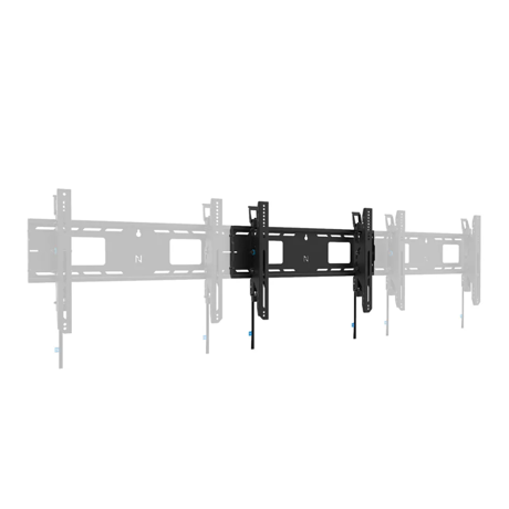 Suport perete Neomounts heavy duty, pentru display-uri interactive si ecrane grele de pana la 42-86", sistem de prindere VESA 600x400, greutate maxima suportata 125, negru