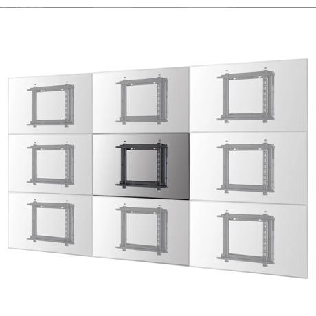 Suport Neomounts pentru Video wall, 42"-70", 35kg, VESA min. 200x200 mm, VESA max. 600x400 mm, negru