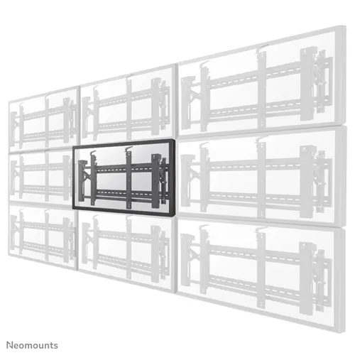 Suport TV de perete, Neomounts by Newstar LED-VW2000BLACK, Reglabil, 32"- 75", VESA 600x400mm, suporta pana la 70kg, negru