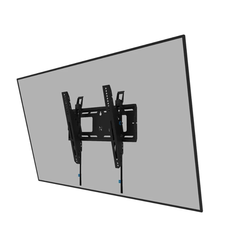 Suport perete Neomounts heavy duty, pentru display-uri interactive si ecrane grele de pana la 32-75", sistem de prindere VESA 400x400, greutate maxima suportata 100, cu inclinatie  +15°, -15° , distanta fata de perete 9.3cm, cu sistem ce permite prinderea/desprinderea usoara a display-ului