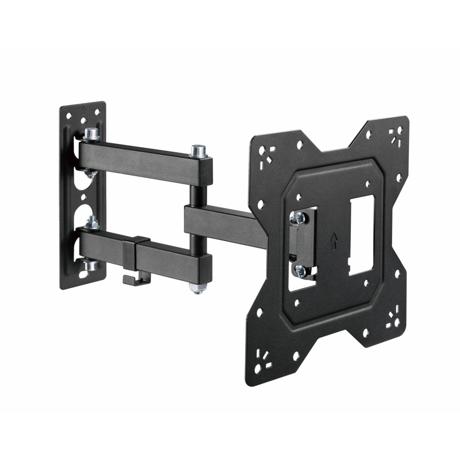 Suport de perete Akai cu inclinatie +3/-10°, diagonala display 23"-43", VESA min. 100x100, VESA max. 200x200, suporta pana la 30kg, distanta fata de perete MAX 378mm, negru