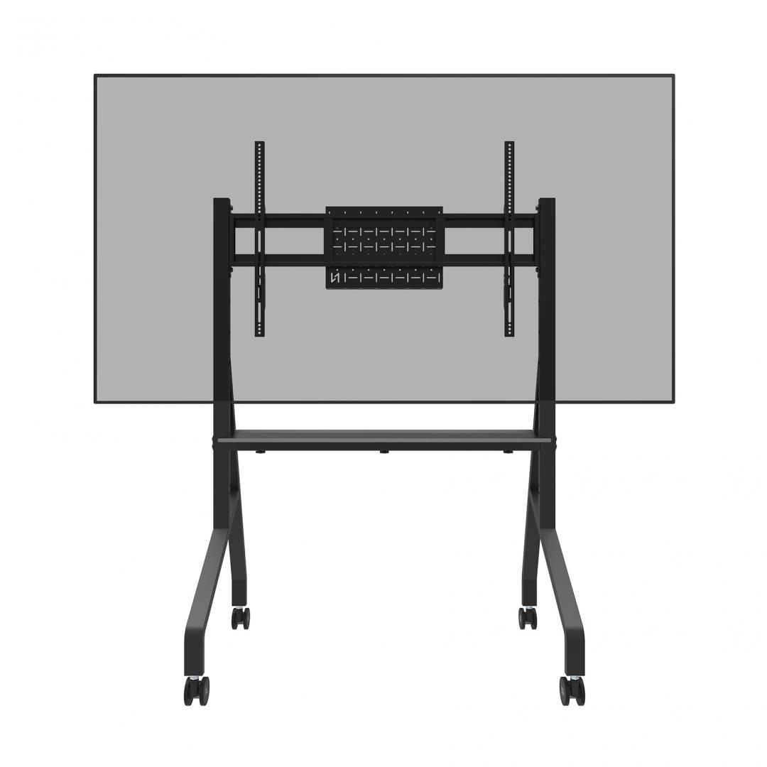 Stand mobil de podea Neomounts by Newstar, 55"-86" 76kg ESA 100x100 - 900x600 negru