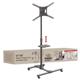 Suport Mobil de podea pentru TV plat/curbat Barkan + raft metal pentru laptop, 32" - 83", VESA 600x400mm, Max 150kg, Negru