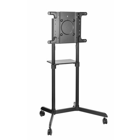 Stand TV mobil Serioux TV11-46TW, dimensiuni: 920x702x1595mm, compatibilitate  dimensiune ecran: 37"-70", compatibil VESA: 200x200, 400x200, 300x300, 600x200, 350x350, 400x400, 600x400, greutate maximă suportata TV: 70 kg, interval de înclinare: 0° sau 5°, rotația ecranului: 0°~+90°, greutate maximă