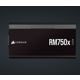 Sursa Corsair RM750x SHIFT 80-PLUS Gold, 750W  ATX Connector 1 ATX12V Version 3 Continuous power W 750 Watts Fan bearing technology FDB Fan size mm 140mm MTBF hours 100,000 hours 80 PLUS Efficiency Gold Cable Type Type 5 EPS12V Connector 2 EPS12V Version 2.92 PCIe Connector 3 SATA Connector 12
