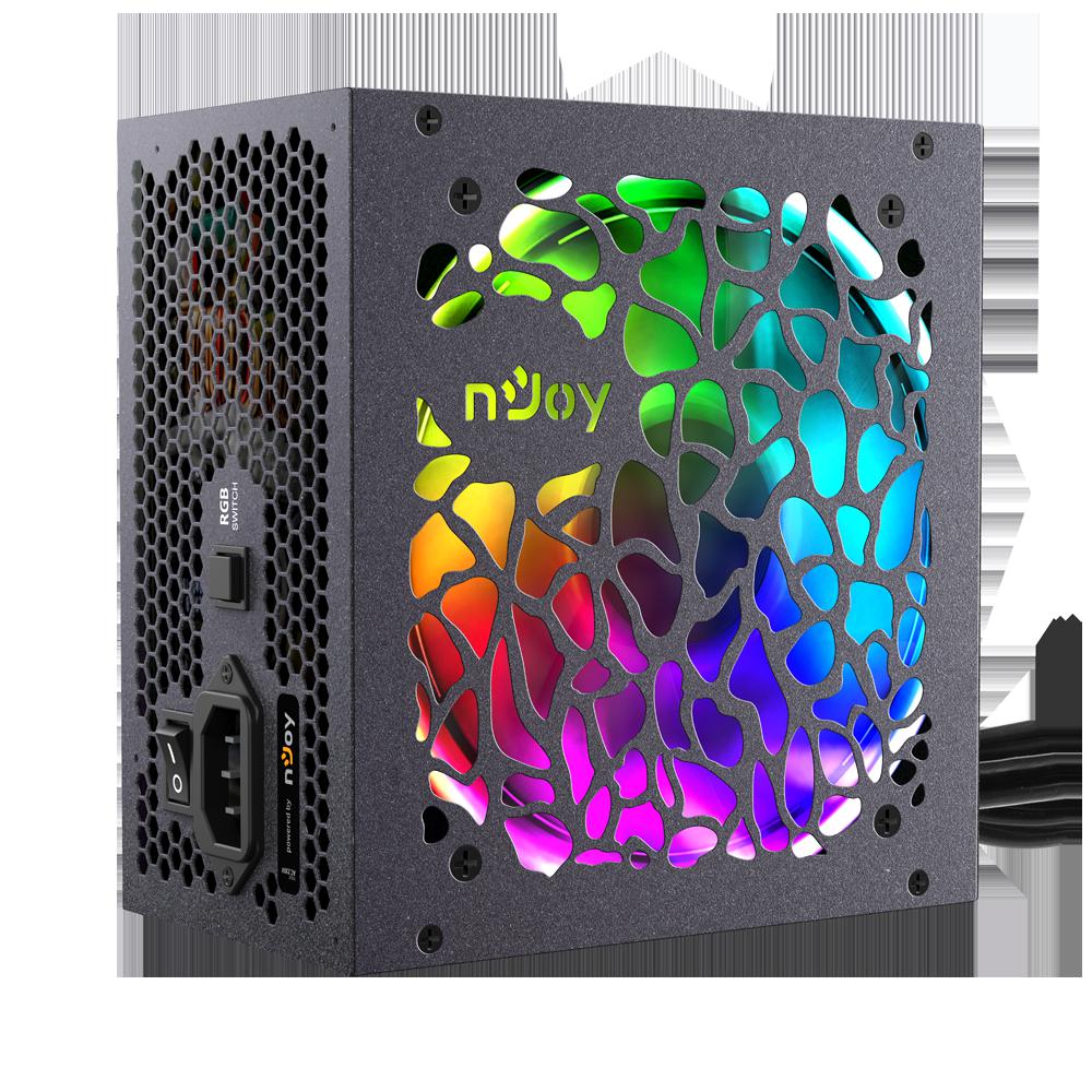 Sursa nJoy Freya 600, ATX, PFC Activ, RGB, 600W