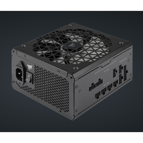 Sursa Corsair RM750x SHIFT 80-PLUS Gold, 750W  ATX Connector 1 ATX12V Version 3 Continuous power W 750 Watts Fan bearing technology FDB Fan size mm 140mm MTBF hours 100,000 hours 80 PLUS Efficiency Gold Cable Type Type 5 EPS12V Connector 2 EPS12V Version 2.92 PCIe Connector 3 SATA Connector 12