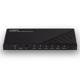 Lindy 5 Port HDMI 18G Switch  Technical details  Specifications  AV Interface: HDMI Interface Standard: HDMI 2.0 Supports Bandwidth: 18Gbps Maximum Resolution: 3840x2160@60Hz 4:4:4 8bit HDCP Support: HDCP 2.2 Supported Audio: Audio Pass-through Separate Audio Ports: - IR Support: 38kHz CEC Support