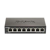 Switch D-Link DGS-1100-08PV2, 8 port, 10/100/1000 Mbps