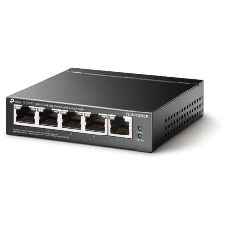 Switch TP-LINK TL-SG1005LP, 5 port, 10/100/1000 Mbps