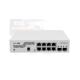 MIKROTIK, CSS610-8G-2S+IN 8G, 2 SFP+ Port , Indoor Switch 64kb Flash, Pasive POE, Dimensiuni: 200 x 167 x 46 mminterfata: 8 x 10/100/1000, 2 x SFP+, IP20, POE in- 12-57 V, consum maxim 5w.