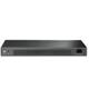 TP-LINK TL-SG3452X Switch JetStream cu management | 48× Porturi Gigabit L2+ și 4× Sloturi 10GE SFP+, Interfață: 48× Poturi RJ45 10/100/1000 Mbps, 4× Sloturi 10G SFP+, 1× Port RJ45 pe console, 1× Port Micro-USB pe console, Fără ventilatoare, Montare în rack, dimensiuni: 440 × 220 × 44 mm, Latime de