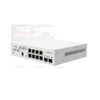 MIKROTIK, CSS610-8G-2S+IN 8G, 2 SFP+ Port , Indoor Switch 64kb Flash, Pasive POE, Dimensiuni: 200 x 167 x 46 mminterfata: 8 x 10/100/1000, 2 x SFP+, IP20, POE in- 12-57 V, consum maxim 5w.