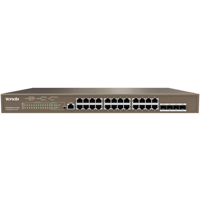 Switch Tenda TEG5328F, 24 port, 10/100/1000 Mbps