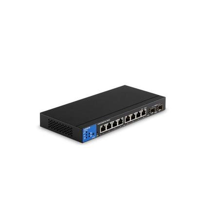 Switch Linksys LGS310MPC, 8 Port, 10/100/1000 Mbps