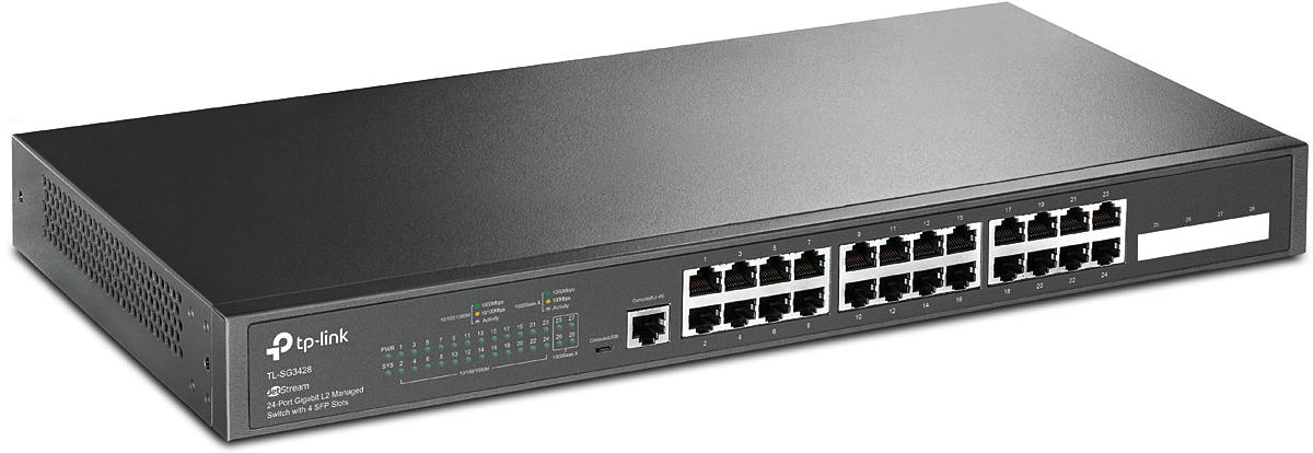 Switch TP-Link TL-SG3428, 24 port, 10/100/1000 Mbps