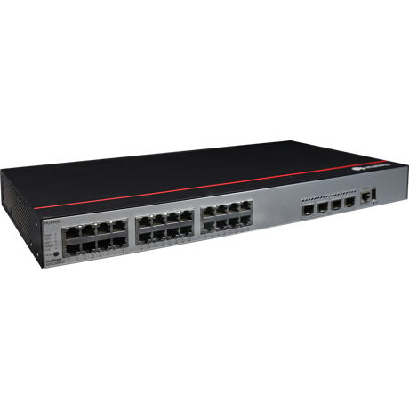SWITCH HUAWEI S5735-L24P4X-A1 24P GB, 4P SFP+, POE+, RACKABIL, L2+ MANAGEMENT - include si LICENTA HUAWEI S57XX-L Series BasicSW, PerDevice
