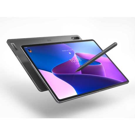 Tableta Lenovo Tab P12 Pro TB-Q706Z, 12.6" WQXGA (2560x1600) AMOLED 400nits Glossy, Corning Gorilla Glass 5, 107% NTSC, HDR 10+, AF (anti- fingerprint), Dolby Vision, Touch, 10-point Multi-touch, CPU: Qualcomm Snapdragon 870 (8C, 8x Kryo 585 @3.2GHz), video: Integrated Qualcomm Adreno 650 GPU
