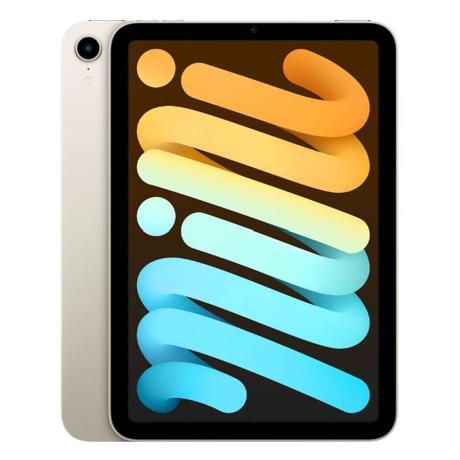 Apple iPad mini 6 8.3" Wi-Fi 64GB - Starlight (US power adapter with included US-to-EU adapter)