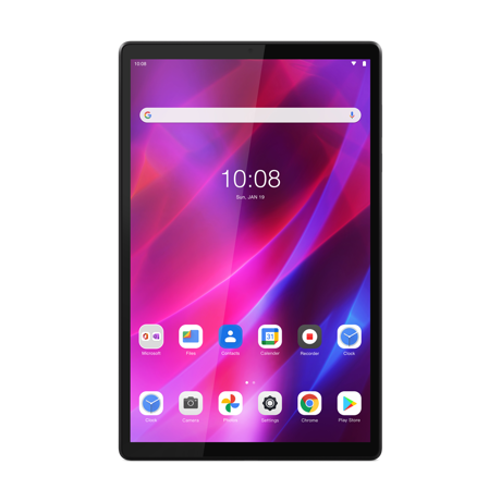 Tableta Lenovo Tab K10 TB-X6C6X, 10.3" FHD (1920x1200) IPS Anti- fingerprint 400nits, Touch, 10-point Multi-touch, CPU: MediaTek Helio P22T (8C, 4x A53 @2.3GHz + 4x A53 @1.8GHz), video: Integrated IMG PowerVR GE8320 GPU, Chipset: MediaTek SoC Platform, RAM: 3GB Soldered LPDDR4x, Expandable Memory