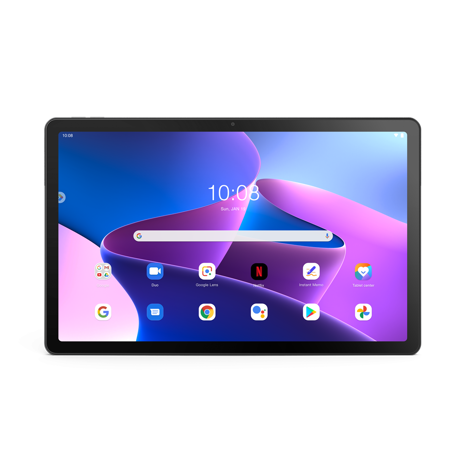 Tableta Lenovo Tab M10 Plus (3rd Gen) TB128XU, 10.61" 2K (2000x1200) IPS 400nits, 72% NTSC, Touch, 10-point Multi-touch, CPU: Qualcomm Snapdragon SDM680 (8C, 4x A73 @2.4 GHz + 4x A53@1.9 GHz), video: Integrated Qualcomm Adreno 610 GPU, Chipset: Qualcomm SoC Platform, RAM: 4GB Soldered LPDDR4x