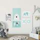 Set 6 tablouri decorative Heinner, HR-S6STKO39, Urs