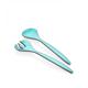 Set Lingura + Furculita Heinner Pentru Salata, Albastru