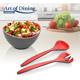 Set Lingura + Furculita Heinner Pentru Salata, Rosu