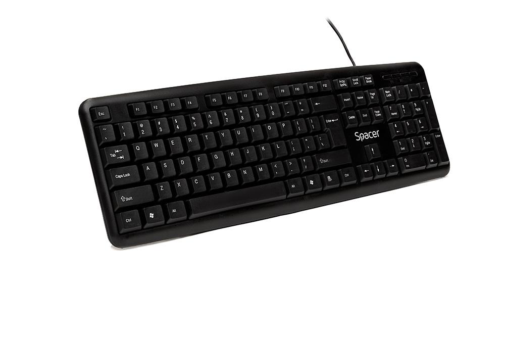 Tastatura Spacer SPKB-520 cu fir