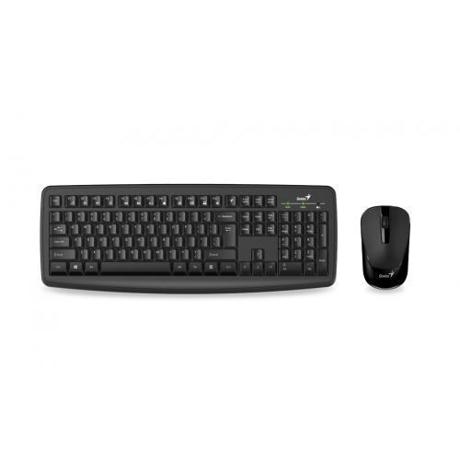 Kit Tastatura si mouse Genius Smart KM-8100, Wireless, neagra