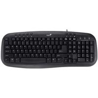 Tastatura Genius Slimstar M200, cu fir, US layout, neagra