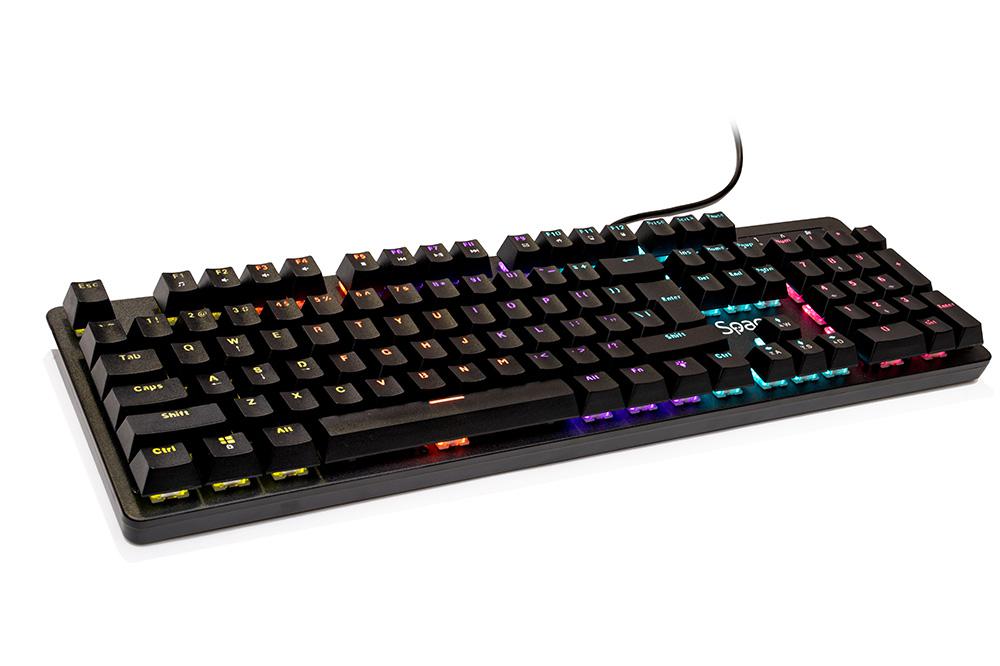 Tastatura Spacer WARRIOR cu fir, USB