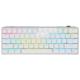Tastatura 60% mecanica RGB K70 PRO mini wireless, key switches cherry mx RED, alb
