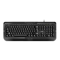 Tastatura Genius KB-118 cu fir,104 taste, negru