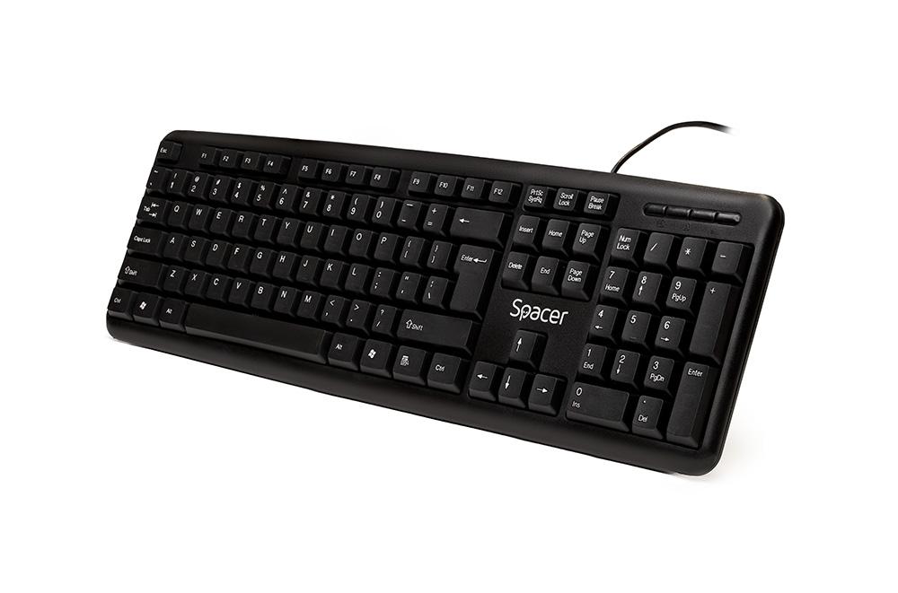 Tastatura Spacer SPKB-520 cu fir