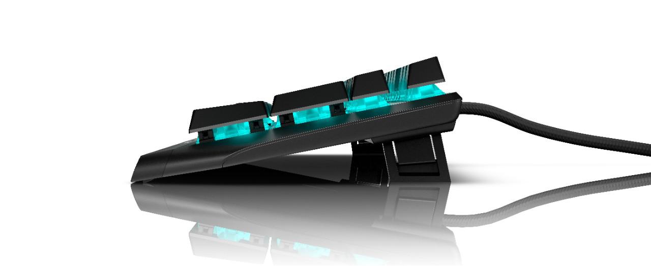 Tastatura Dell Alienware AW410K, RGB, neagra