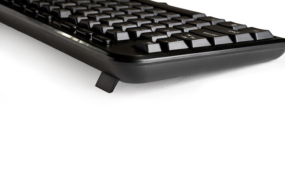 Tastatura Spacer SPKB-169 cu fir, USB, multimedia, 104 taste + 11 taste multimedia, anti-spill, negru