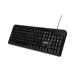 Tastatura Spacer SPKB-169 cu fir, USB, multimedia, 104 taste + 11 taste multimedia, anti-spill, negru