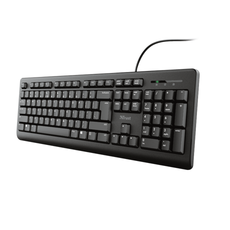 Tastatura Trust Primo, wired, negru