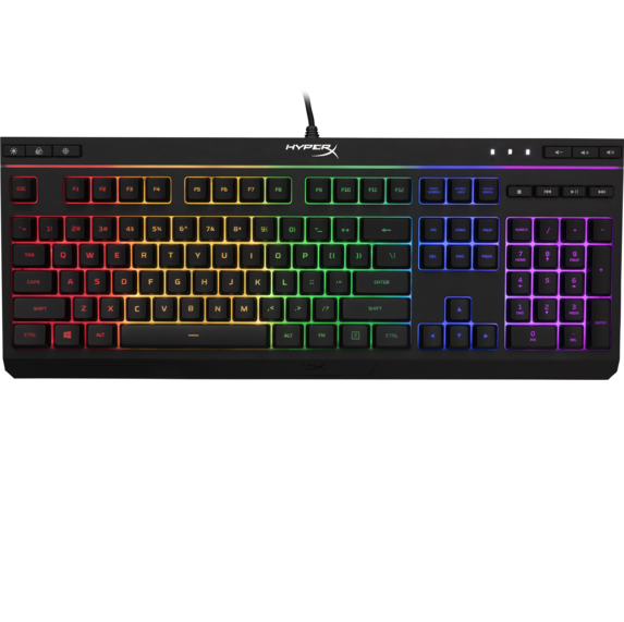 Tastatura HP HyperX Alloy Core RGB, cu fir, neagra
