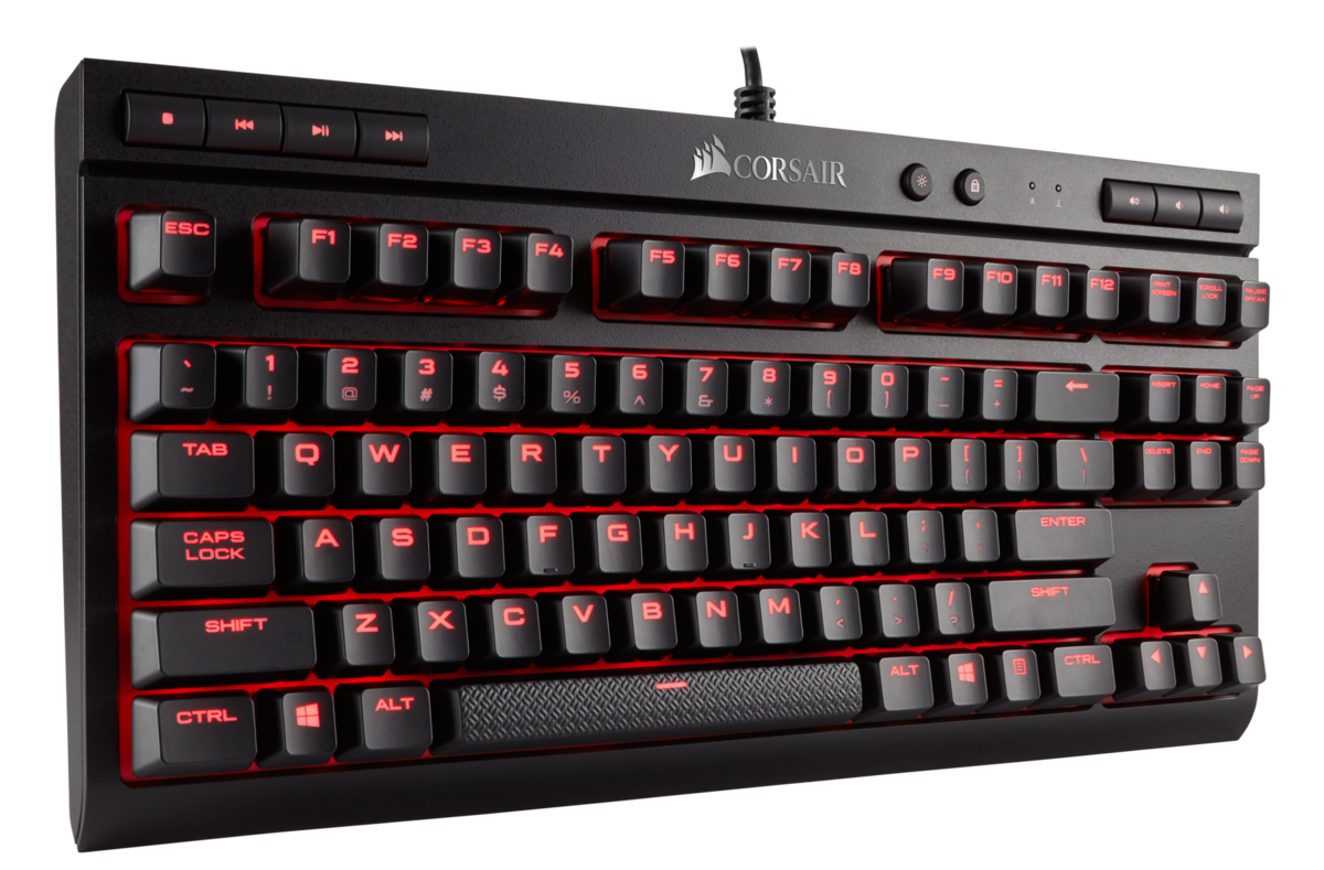 Tastatura mecanica CORSAIR K63 Compact CHERRY MX RED