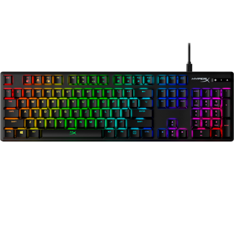 Tastatura HP HyperX Alloy Origins, USB Type-C, cu fir, black